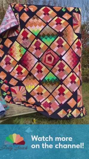 Осенняя фантазия. Лоскутное шитье для начинающих. DIY мастер класс