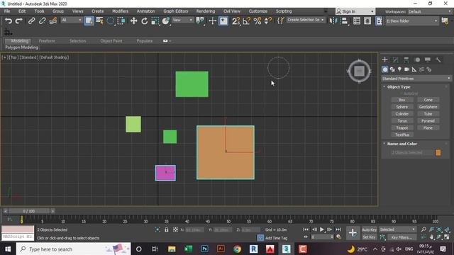 05 Selection Types 3DSMax l ثري دي ماكس أنواع التحديد والاختيار смотреть онлайн