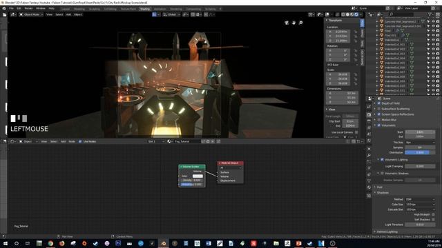 Blender 2.8 Tutorial | Fog & Mist | Eevee смотреть онлайн