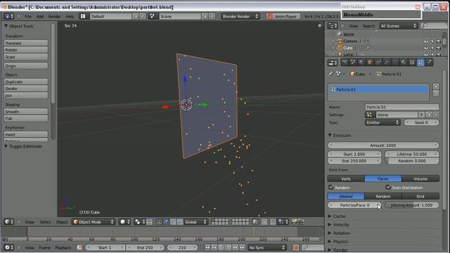 Simulationen in Blender #1 - Partikel (1/3) смотреть онлайн