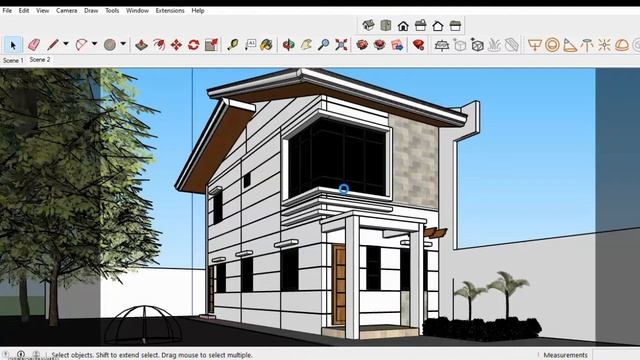 How to export Sketch Up 3d Model to 2d AutoCAD смотреть онлайн