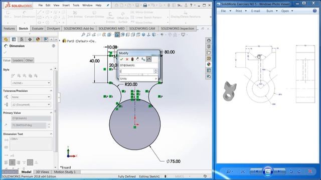SolidWorks Exercises NO 5 смотреть онлайн