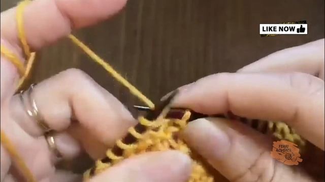 Punti maglia principianti - Punto passato nido d'ape - Slip stitch смотреть онлайн