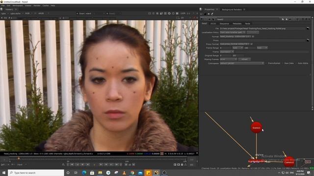 Nuke Tutorials || Head tracking and importing 3d object , exporting camera data [Hindi] смотреть онлайн