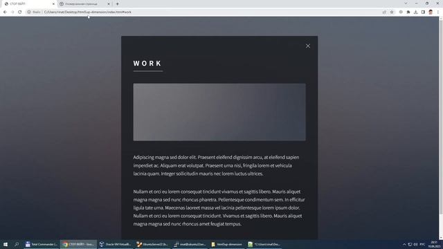 Видеопрактика 2: разработка сайта на основе готового html шаблона смотреть онлайн