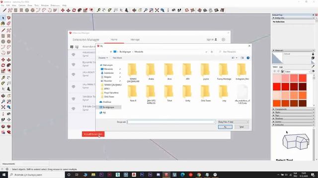 LOADING THE SKETCHUP 2020 PLUGIN MAKE A FACE смотреть онлайн