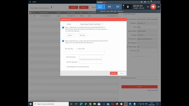 hikvision dvr password reset account using SADP tool смотреть онлайн