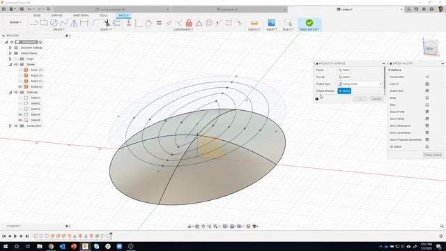 Fusion 360 Live - Pattern on a Path смотреть онлайн