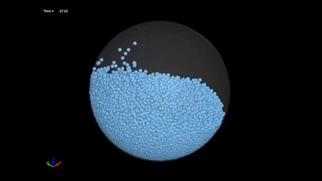 Lateral Sloshing Analysis in a spherical tank using LS-DYNA ISPH solver (Fill depth 42%) смотреть онлайн
