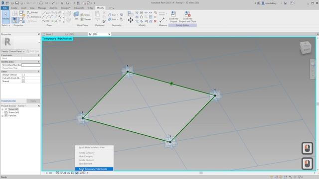 How to Create A Curved Curtain Wall In Revit смотреть онлайн