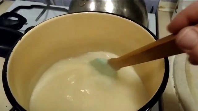 Сгущённое молоко.