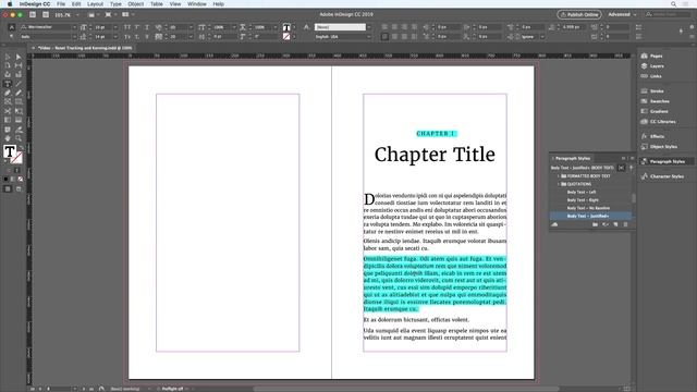 InDesign How-To: Reset Tracking and Kerning Values (Video Tutorial) смотреть онлайн