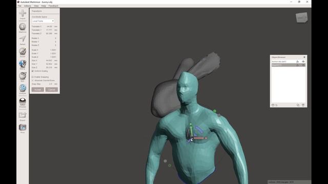 The Bunny Builder - Meshmixer - Lezione 4 смотреть онлайн