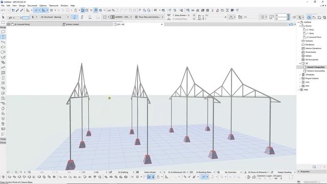 Tutorial Archicad 24 Speed Design With TrussMaker Structure смотреть онлайн