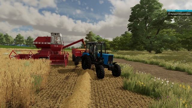 Farming Simulator 2022 Кошмак Ч10 Наченааем Уборку Пшеницу смотреть онлайн