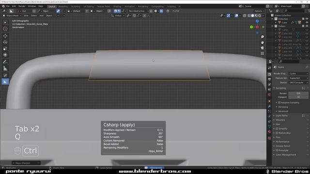 SciFi BOX in Blender - hard surface tutorial with HardOPS and Boxcutter смотреть онлайн