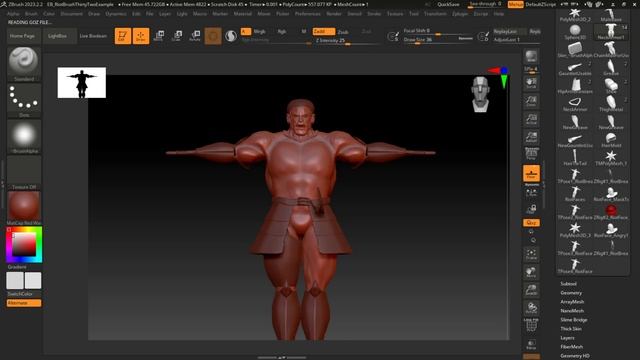 Riotbreaker Rigged and Posed in ZBrush + Issues смотреть онлайн