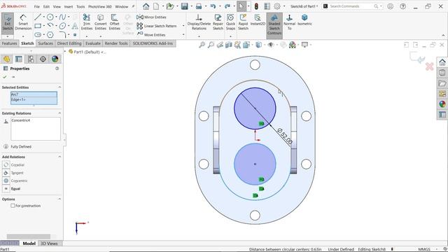 SolidWorks Tutorial for beginners Exercise 195 смотреть онлайн