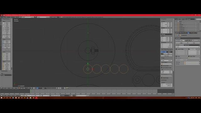 How to make a circle array in Blender 2.79 смотреть онлайн