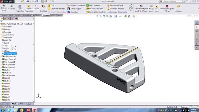 SOLIDWORKS - Finding Your Center (of Mass) смотреть онлайн