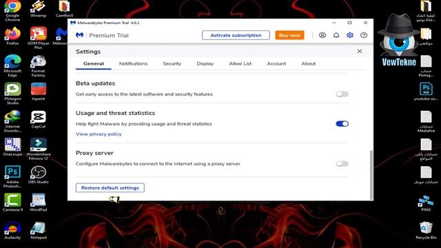 شرح برنامج الحماية من الفيروسات والبرمجيات الخبيثة Malwarebytes 4 6 2 الاصدار الاخير 2023 смотреть онлайн