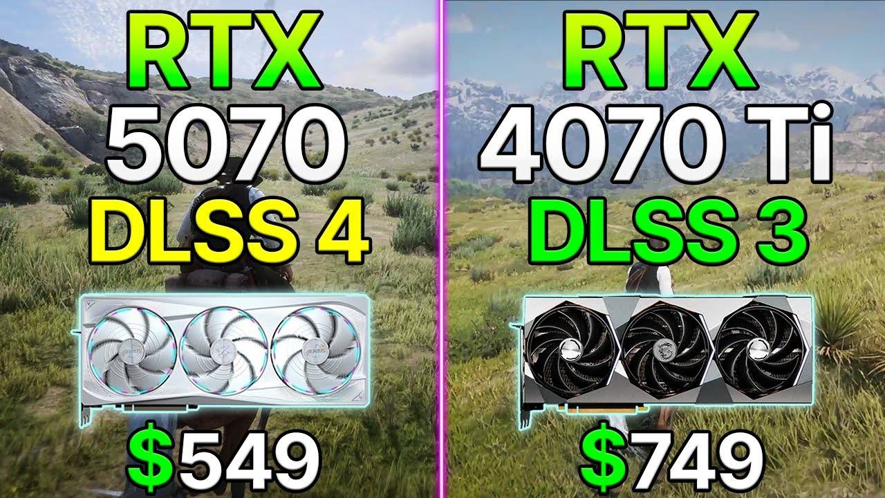 NEW RTX 5070 vs RTX 4070 Ti Тест в 10 играх смотреть онлайн