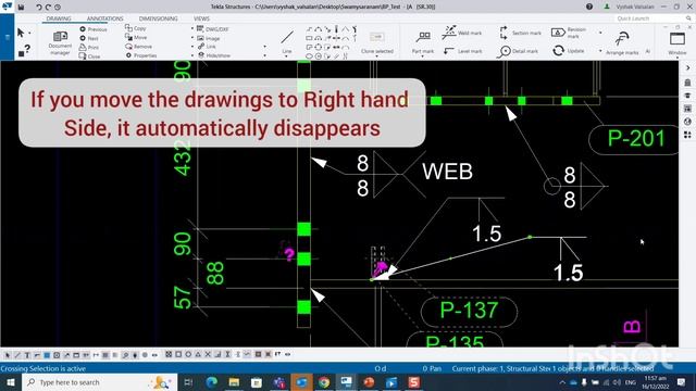Tekla Structures - Weld tail in drawings смотреть онлайн