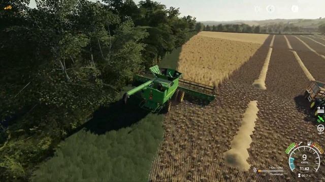 Уборка пшеницы | Oakfield Farm #16 | Farming Simulator 19 смотреть онлайн