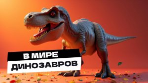 В мире динозавров — мультфильм про динозавров — мультфильм про тираннозавра Рекса