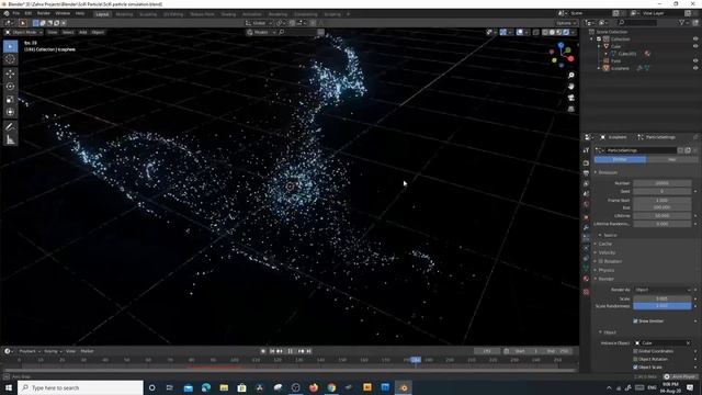 Particle Scifi | blender tutorial смотреть онлайн