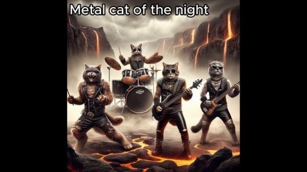 Dead Cat - Cat Sabbath - Металлический кот ночи (Metal cat of the night)