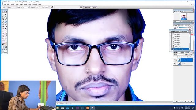 How to Smooth Skin and Remove Pimples in Photoshop 7.0 tutorial hindi 2020 смотреть онлайн