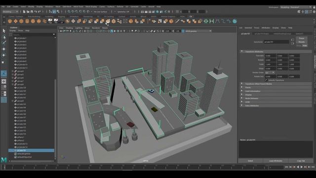 Low poly Abandoned Postapocalyptic City 3d modeling (Autodesk Maya MASH) смотреть онлайн