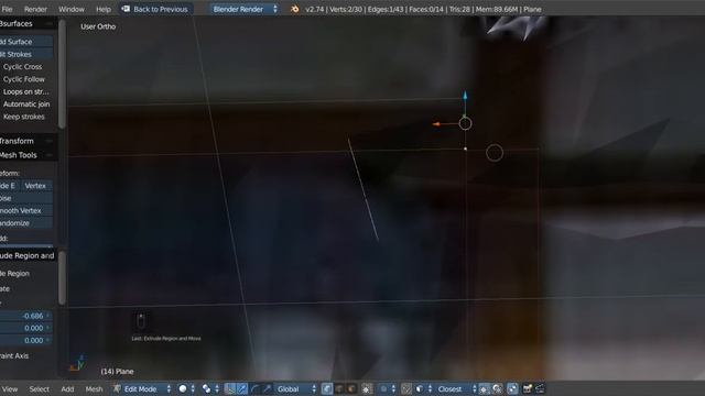 Retopo a 3D scan with blender смотреть онлайн