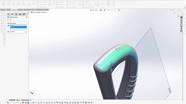 Solidworks Adding raised and/or recessed grip or texture surfaces смотреть онлайн
