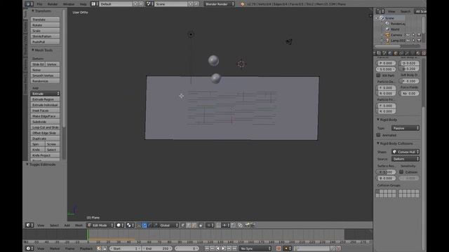 blender soft body tutorial смотреть онлайн