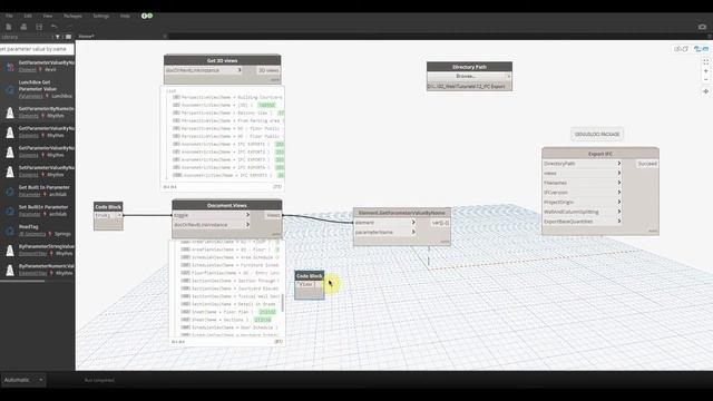 DYNAMO TUTORIAL - EXPORT MULTIPLE VIEWS TO IFC смотреть онлайн