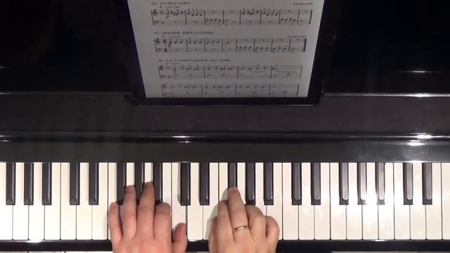 28. LA COMPLAINTE DU SOIR (pag.30) - Methode de Piano Hervé - Pouillard - Débutants смотреть онлайн