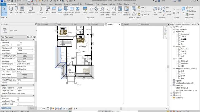 #9RP HOW TO CREATE V RAY RENDER ENABLE | REVIT ARCHITECTURE | ROYAL PENT 🏠 HOUSE смотреть онлайн
