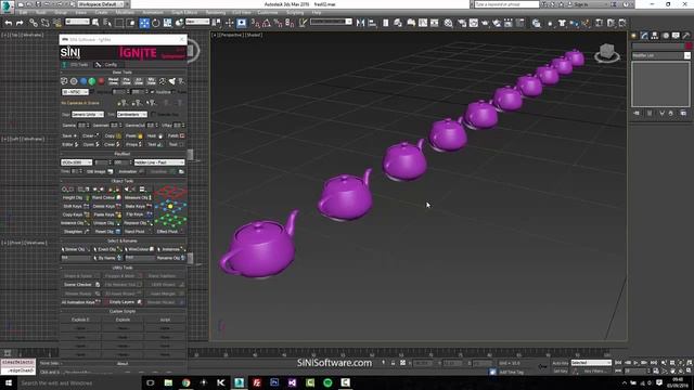 SiNi Software_3ds Max IgNite Select Tab смотреть онлайн
