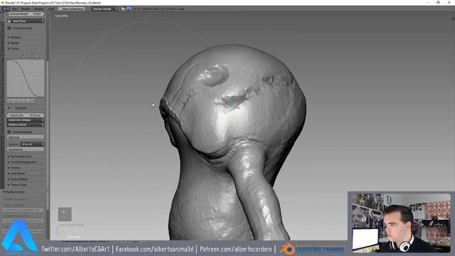 Doodle Tuesday | Sculpting | Blender | Zbrush | Chapter 5 смотреть онлайн