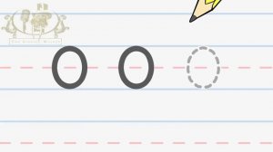 Write the letter O | Alphabet Writing lesson for children | The Singing Walrus