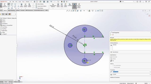 Học Solidworks cơ bản | Giáo trình SolidWorks 2021 | Bài 08: Bài tập solidworks 3 смотреть онлайн
