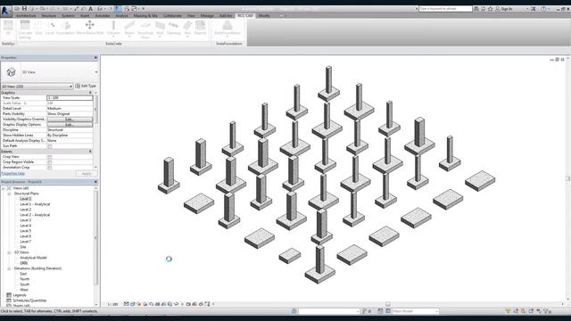 Revit Add-ins InstaCrete – How to add structural beams in a Revit file? Beam By selection Part I смотреть онлайн