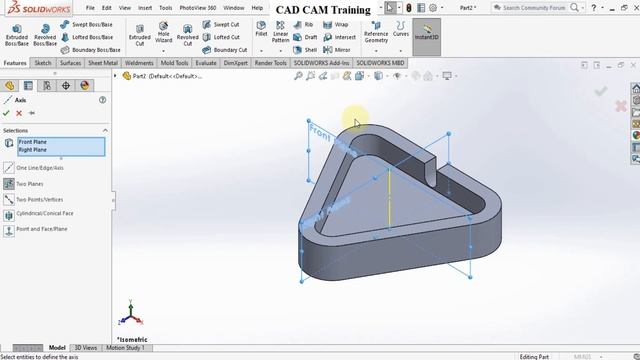 Solidworks Tutorial | Design of Ashtray in Solidworks by CAD CAM Training смотреть онлайн