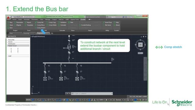 How to create SLD by using Smart draw in Ecodial Plugin for AutoCAD смотреть онлайн