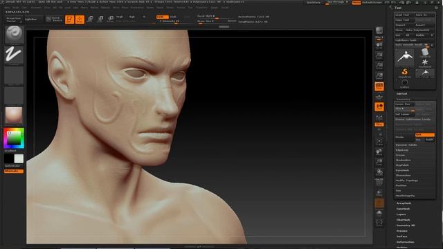 Artist 16 Zbrush Test смотреть онлайн