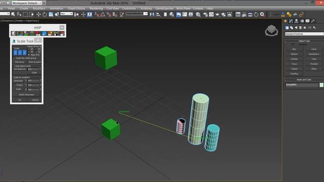 miauu's Scale Tool in 3ds max 2016 смотреть онлайн