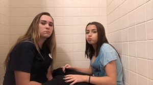sisters spitting