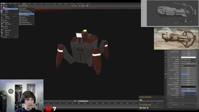 🔴LIVE Blender 3D & Chill #3 смотреть онлайн
